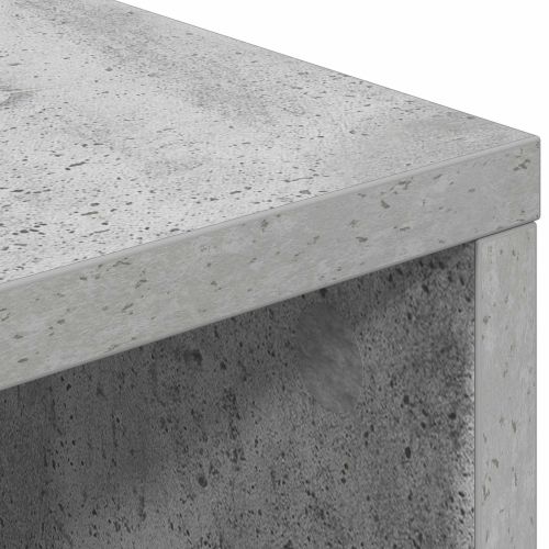Служебен шкаф Бетонно сиво 60 x 33,5 x 84 см