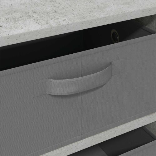 Служебен шкаф Бетонно сиво 60 x 33,5 x 84 см