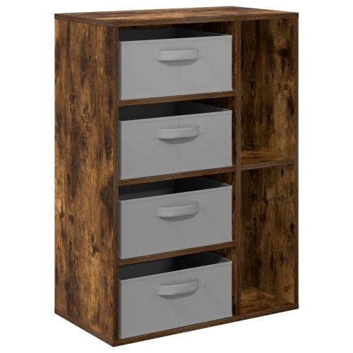 Служебен шкаф с чекмедже Димян дъб 60 x 33,5 x 84 см