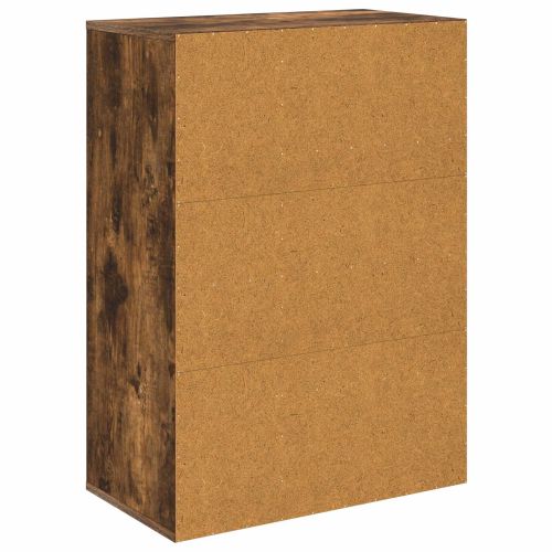 Служебен шкаф Опушен дъб 60 x 33,5 x 84 см