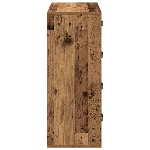 Служебен шкаф Старо дърво 60 x 33,5 x 84 см