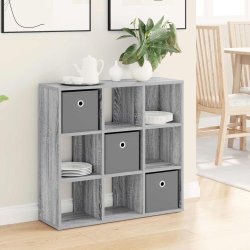 Служебен шкаф с чекмедже Сив Сонома 73,5 x 24 x 69,5 см