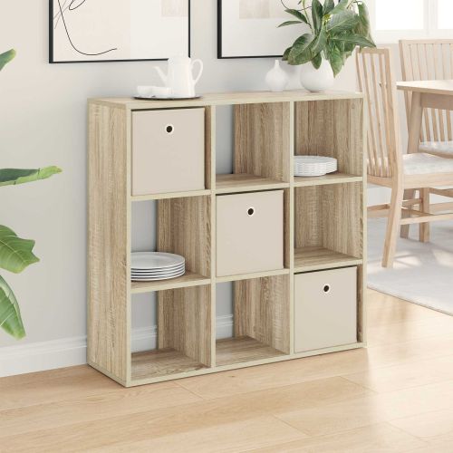 Служебен шкаф с чекмедже Сонома дъб 88,5 x 29 x 84,5 см