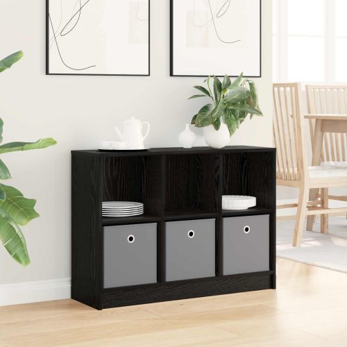 Служебен шкаф с чекмедже Черния дъб 88,5 x 27,5 x 63,5 см