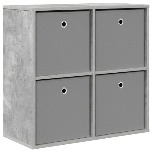 Служебен шкаф с чекмедже Циментено сиво 68,5 x 32 x 67 см
