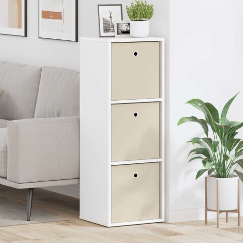 Служебен шкаф с чекмедже Бяло 35 x 32 x 99,5 см