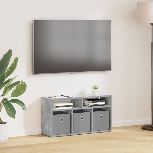 Долно шкафче с чекмедже Циментено сиво 72 х 22,5 х 38 см