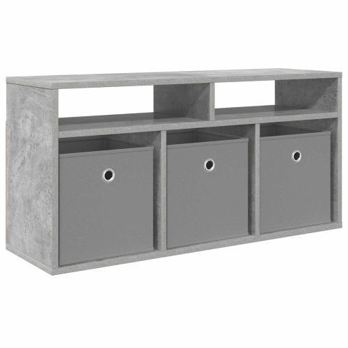 Долно шкафче с чекмедже Циментено сиво 87 x 27,5 x 43 см