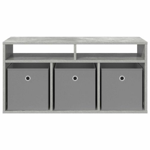 Долно шкафче с чекмедже Циментено сиво 87 x 27,5 x 43 см