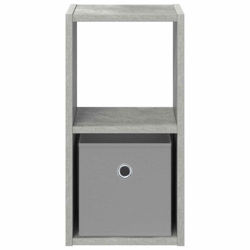 Нощно шкафче 2 бр. Циментено сиво 25,5 x 22 x 49,5 см