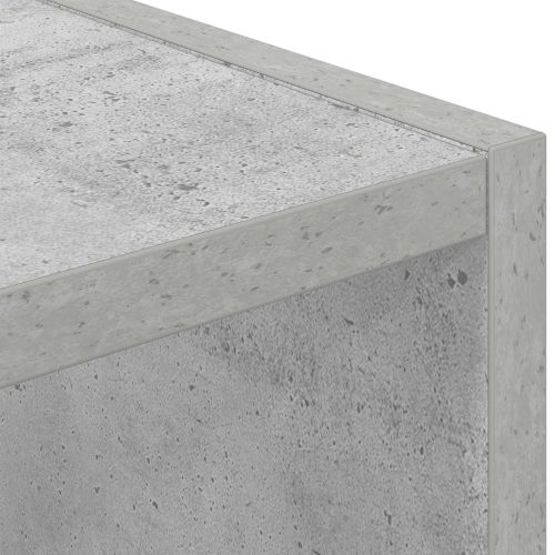 Нощно шкафче 2 бр. Циментено сиво 25,5 x 22 x 49,5 см