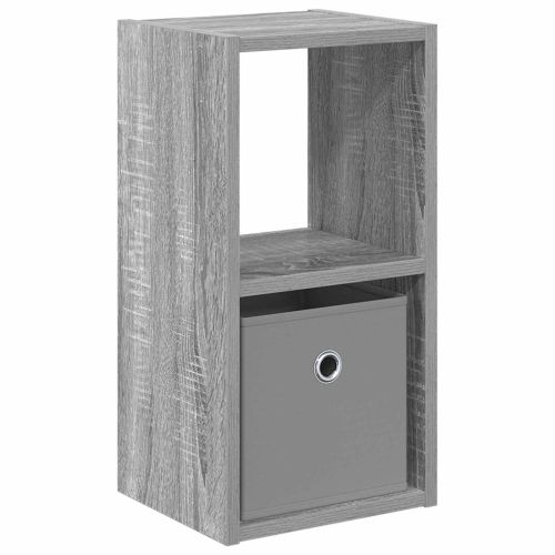 Нощно шкафче Сив Сонома 25,5 x 22 x 49,5 см Инженерно дърво