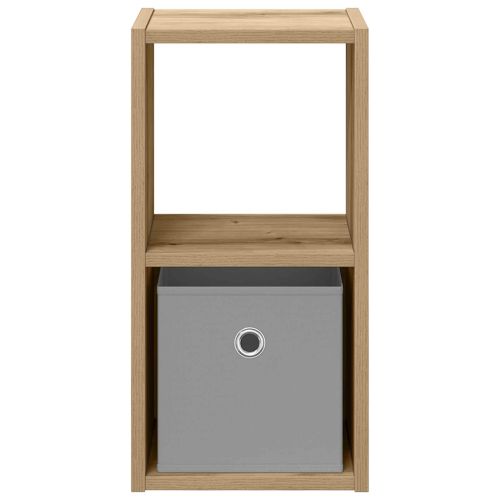 Нощно шкафче 2 pcs Дъб 25,5 x 22 x 49,5 см Инженерно дърво