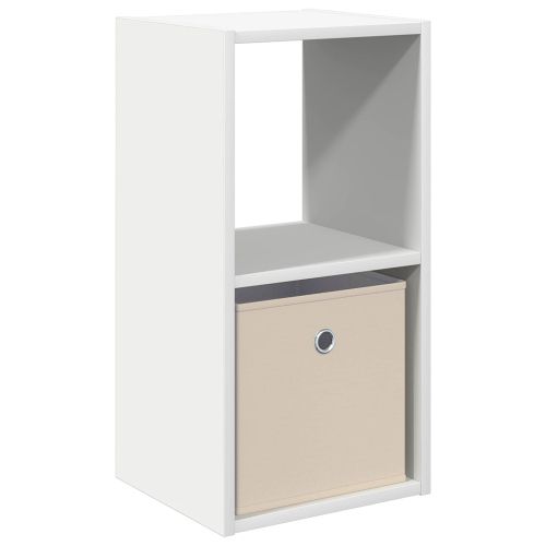 Нощно шкафче Бяло 30,5 x 27 x 59,5 см Инженерно дърво