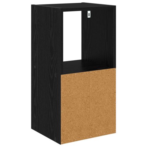 Нощно шкафче Черния дъб 30,5 x 27 x 59,5 см Инженерно дърво