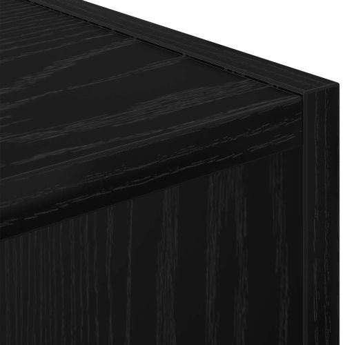 Нощно шкафче Черния дъб 30,5 x 27 x 59,5 см Инженерно дърво