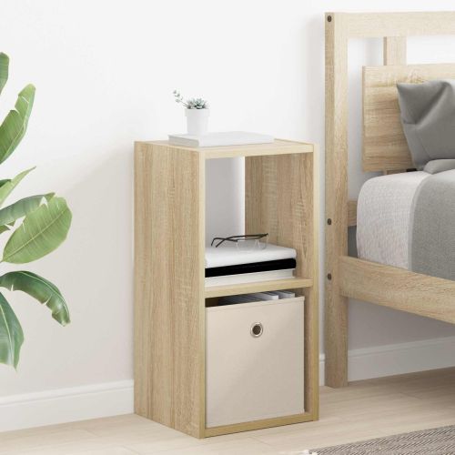 Нощно шкафче Сонома дъб 30,5 x 27 x 59,5 см Инженерно дърво