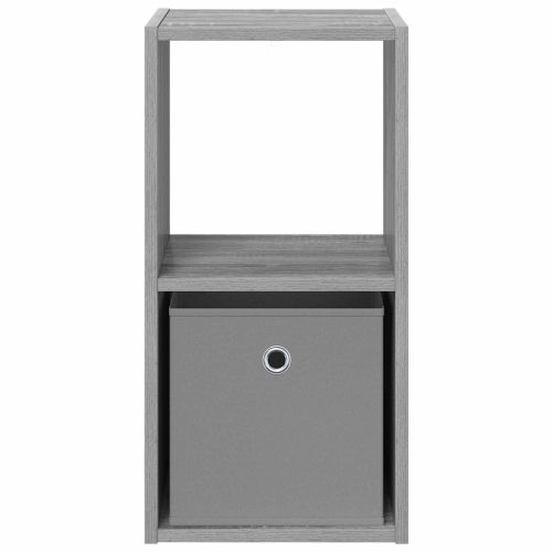 Нощно шкафче Сив Сонома 30,5 x 27 x 59,5 см Инженерна дървесина
