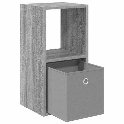 Нощно шкафче Сив Сонома 30,5 x 27 x 59,5 см Инженерна дървесина