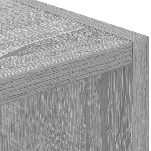 Нощно шкафче Сив Сонома 30,5 x 27 x 59,5 см Инженерна дървесина