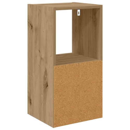 Нощно шкафче Дъб 30,5 x 27 x 59,5 см Инженерна дървесина