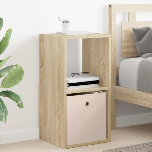 Нощно шкафче Сонома дъб 35 x 32 x 68,5 см Инженерно дърво