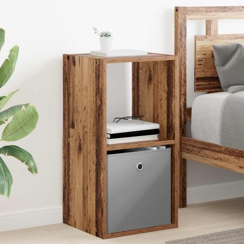 Нощно шкафче Старо дърво 35 x 32 x 68,5 см Инженерно дърво