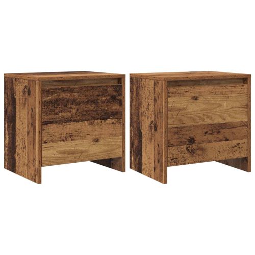 Нощен шкаф Старо дърво 45 x 34 x 44,5 см Инженерно дърво