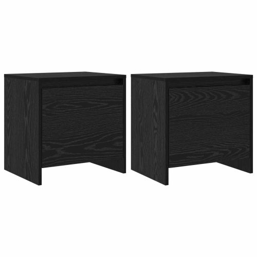 Нощен шкаф Черния дъб 45 x 34 x 44,5 см Инженерно дърво