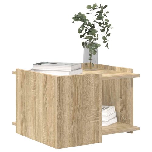 Масичка за кафе Дъб сонома 50,5 x 50 x 33 см