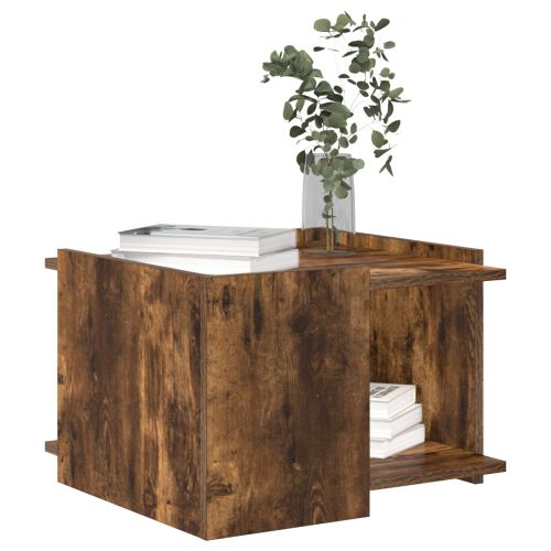 Масичка за кафе Опушен дъб 50,5 x 50 x 33 см