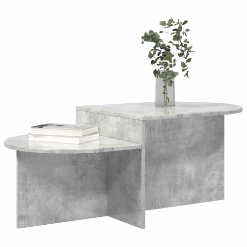 Масичка за кафе Бетонно сиво 100 x 50 x 40 cm