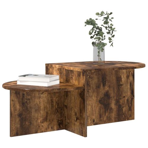 Масичка за кафе Опушен дъб 100 x 50 x 40 cm Инженерна дървесина