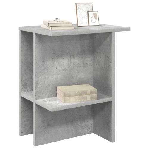 Масичка за кафе 2 pcs Бетонно сиво 40 x 30 x 49 см