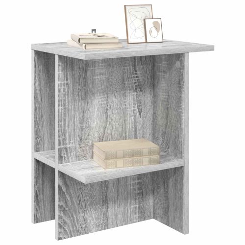 Масичка за кафе 2 pcs Сива сонома 40 x 30 x 49 см