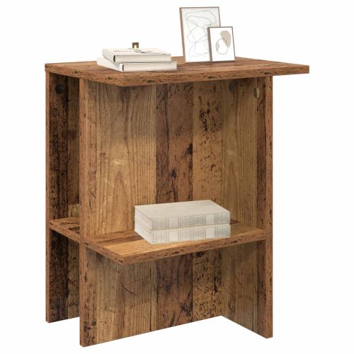 Масичка за кафе 2 pcs Старо дърво 40 x 30 x 49 см