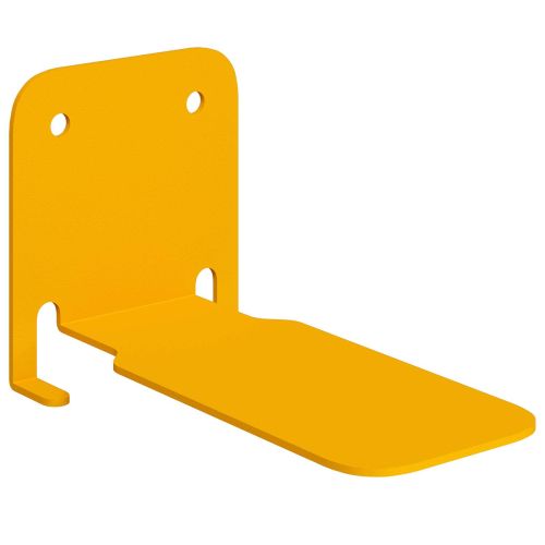 Плаващ рафт с рафт 24 pcs Горчично жълто 6 x 10,8 x 6,6 см