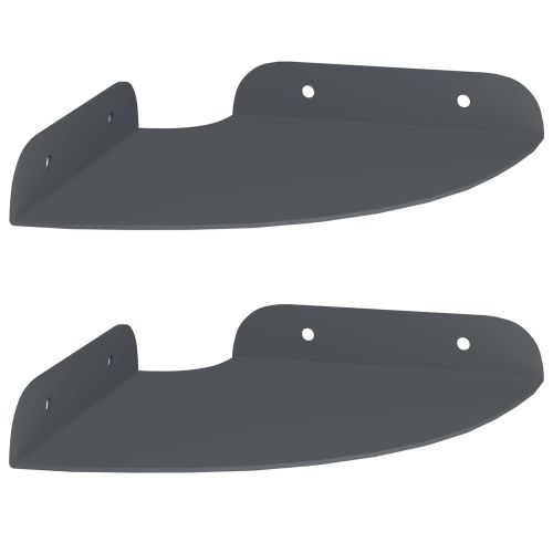 Плаващ рафт с рафт със съхранение 2 pcs Антрацит 15 x 15 x 2 см