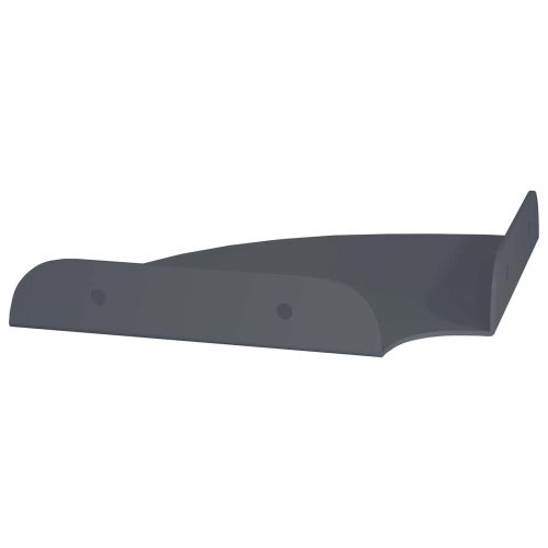 Плаващ рафт за ъгъл 2 бр. Антрацит 15 x 15 x 2 см