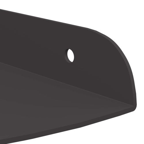 Плаващ рафт с рафт със съхранение 4 pcs Черен 18 x 18 x 2 см