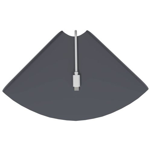 Плаващ рафт с рафт със съхранение 4 pcs Антрацит 18 x 18 x 2 см