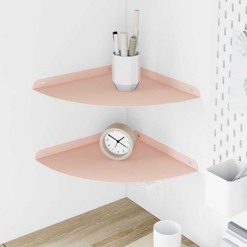 Плаващ рафт с рафт със съхранение 2 pcs Розово 30 x 30 x 2 см