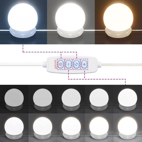 Огледален шкаф с LED, бял, 70x16,5x60 см