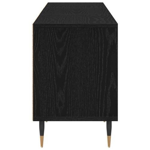 ТВ шкаф Черния дъб 150 x 30 x 44,5 см Инженерно дърво