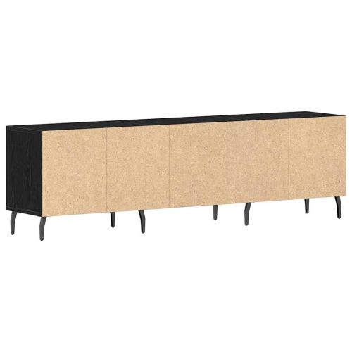 ТВ шкаф Черния дъб 150 x 30 x 44,5 см Инженерно дърво