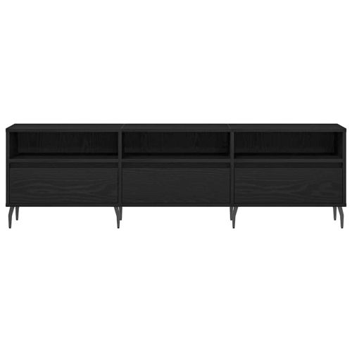 ТВ шкаф Черния дъб 150 x 30 x 44,5 см Инженерно дърво