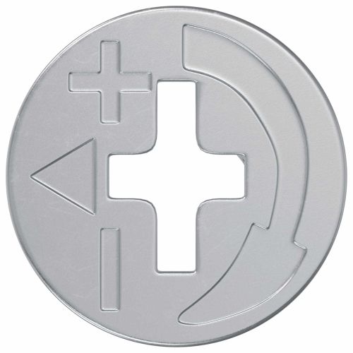 Гайки с кам лока 2 pcs Сребрист 15 x 11,5 мм Метал
