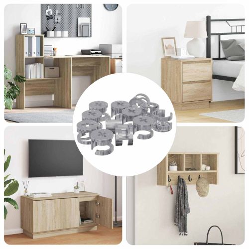 Гайки с кам лока 4000 pcs Сребрист Метал