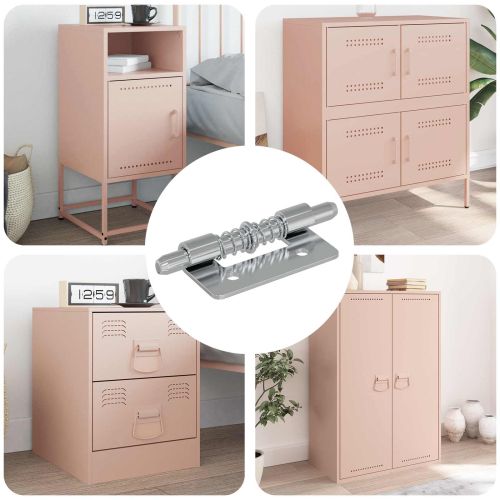 Ключалка 12 pcs Сребрист 46 x 17 x 1,2 мм Стомана