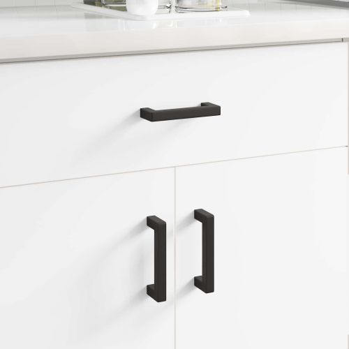 Дръжка за мебели 530 pcs Черен 105 x 12 x 36 мм Желязо